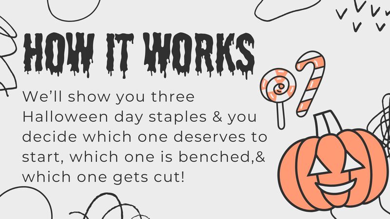 Start Bench Cut: Halloween Edition
